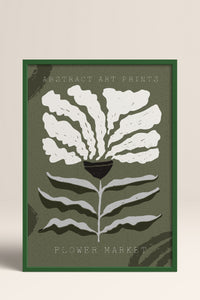 HOMEPACK Ahşap Çerçeveli Tablo Çerçeveli Poster Sanatsal Modern Duvar Dekoru FLOWER-65