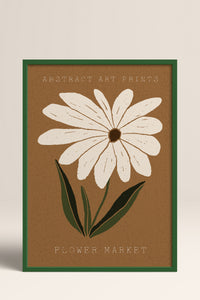 HOMEPACK Ahşap Çerçeveli Tablo Çerçeveli Poster Sanatsal Modern Duvar Dekoru FLOWER-71