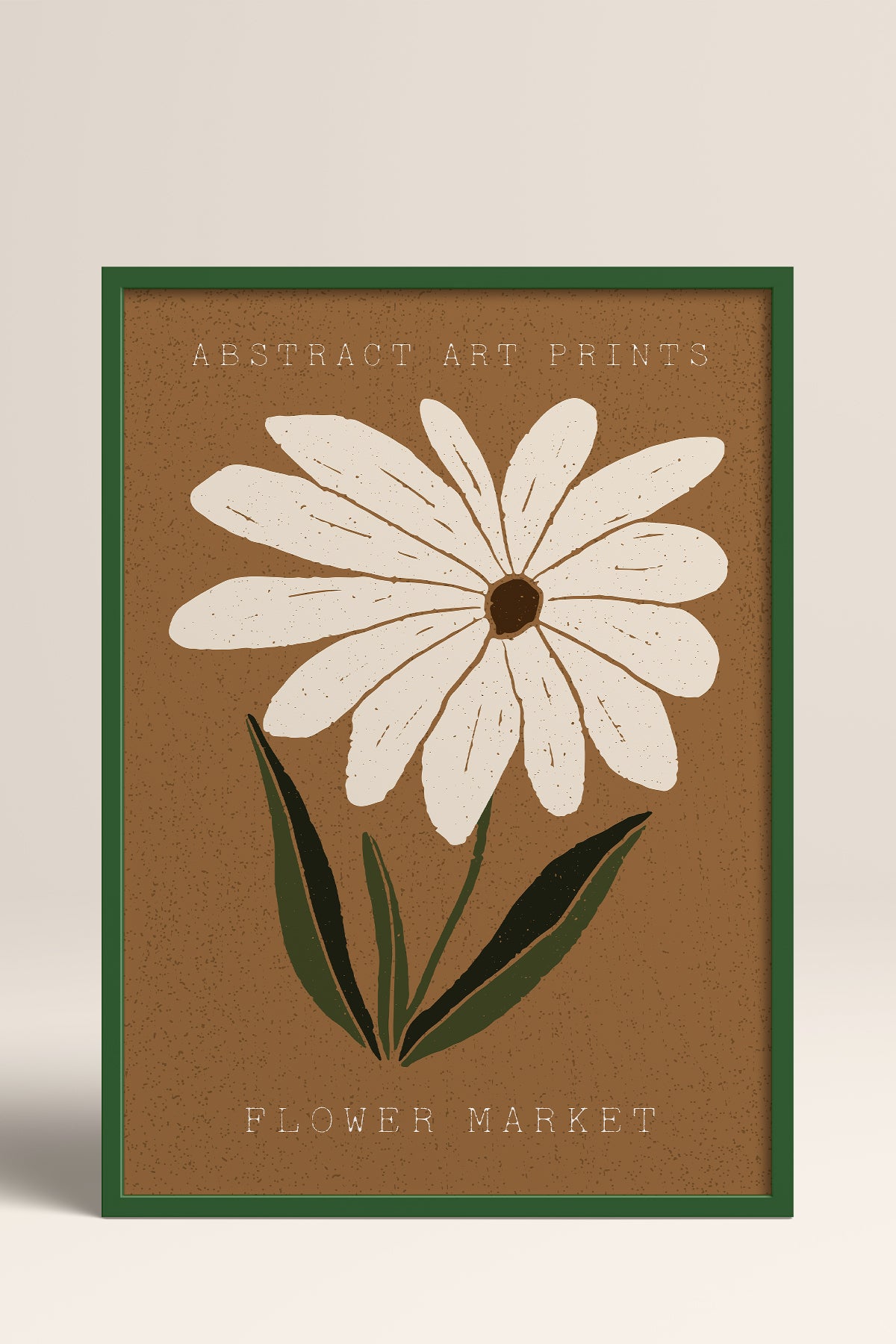 HOMEPACK Ahşap Çerçeveli Tablo Çerçeveli Poster Sanatsal Modern Duvar Dekoru FLOWER-71