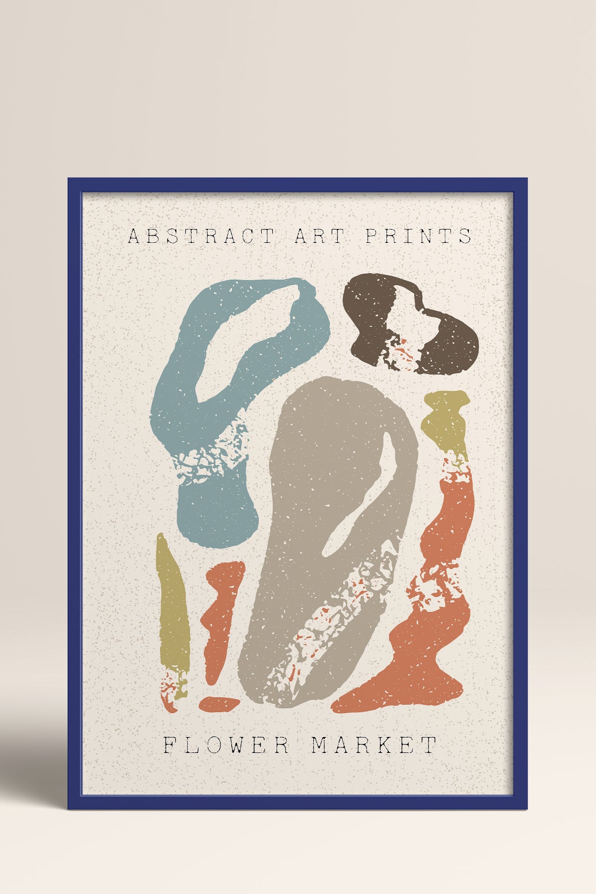 HOMEPACK Ahşap Çerçeveli Tablo Çerçeveli Poster Sanatsal Modern Duvar Dekoru FLOWER-75