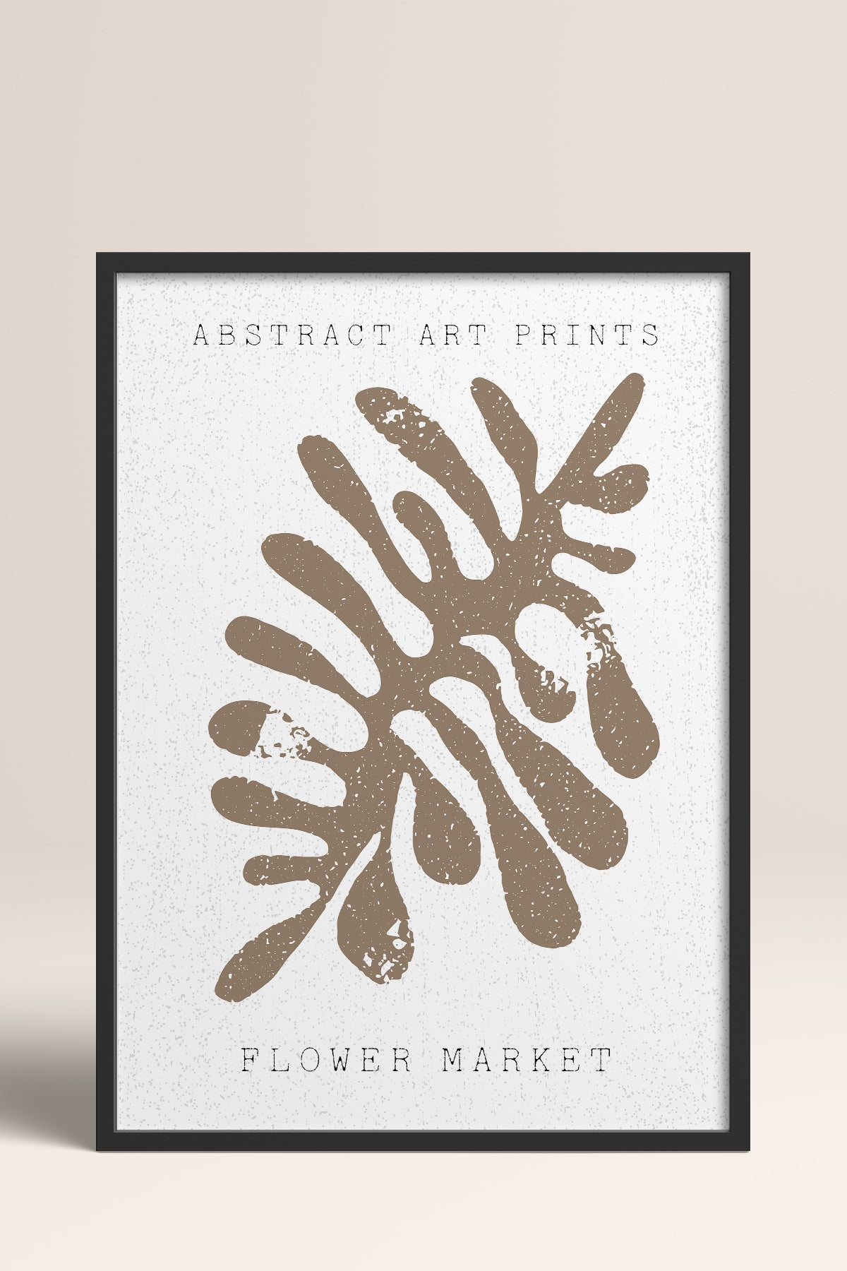 HOMEPACK Ahşap Çerçeveli Tablo Çerçeveli Poster Sanatsal Modern Duvar Dekoru FLOWER-77