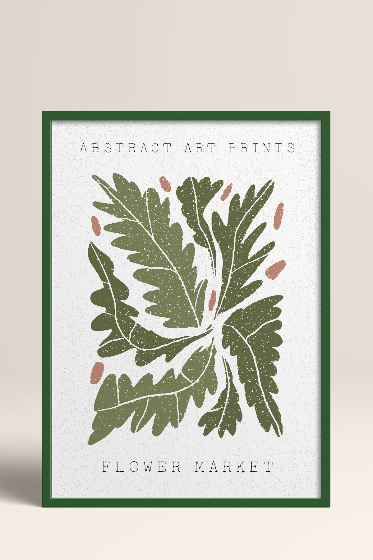 HOMEPACK Ahşap Çerçeveli Tablo Çerçeveli Poster Sanatsal Modern Duvar Dekoru FLOWER-85
