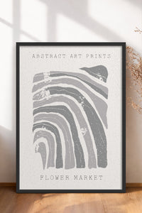 HOMEPACK Ahşap Çerçeveli Tablo Çerçeveli Poster Sanatsal Modern Duvar Dekoru FLOWER-86