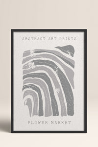 HOMEPACK Ahşap Çerçeveli Tablo Çerçeveli Poster Sanatsal Modern Duvar Dekoru FLOWER-86