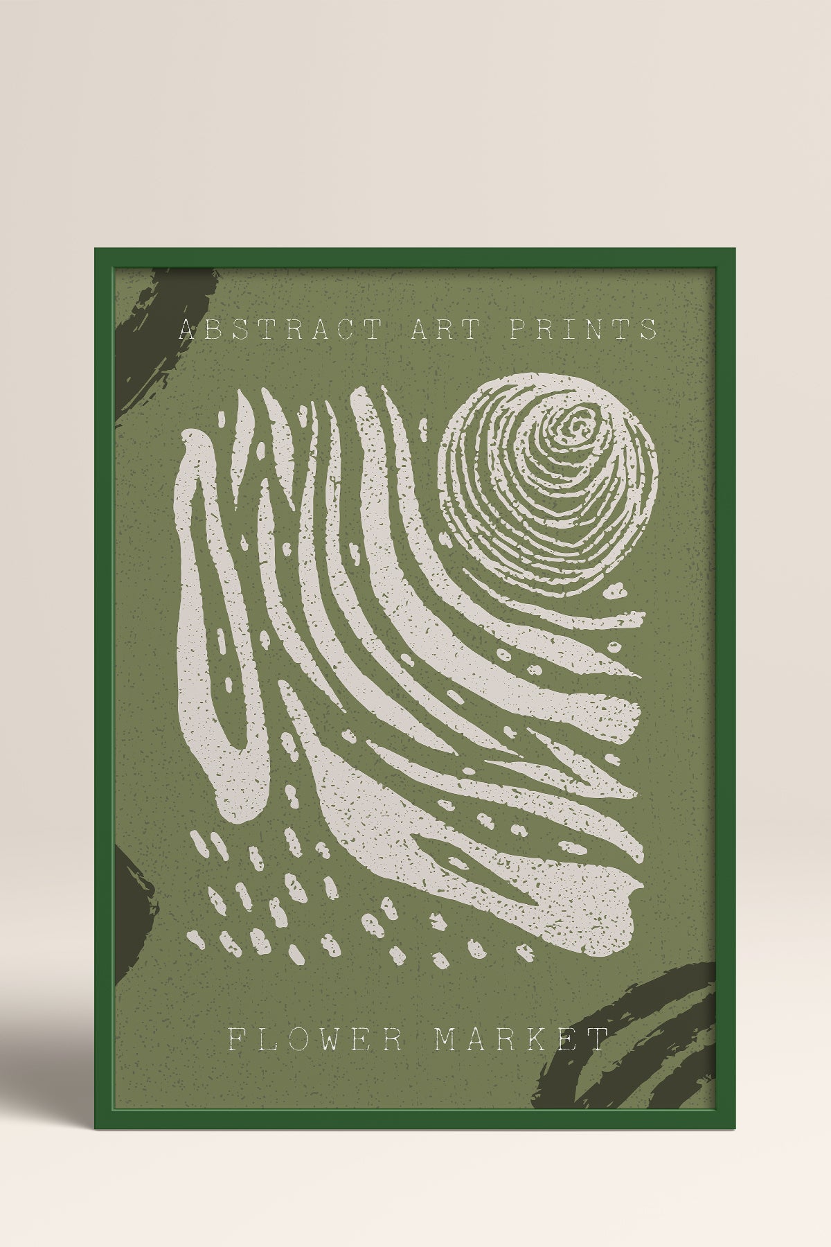 HOMEPACK Ahşap Çerçeveli Tablo Çerçeveli Poster Sanatsal Modern Duvar Dekoru FLOWER-88