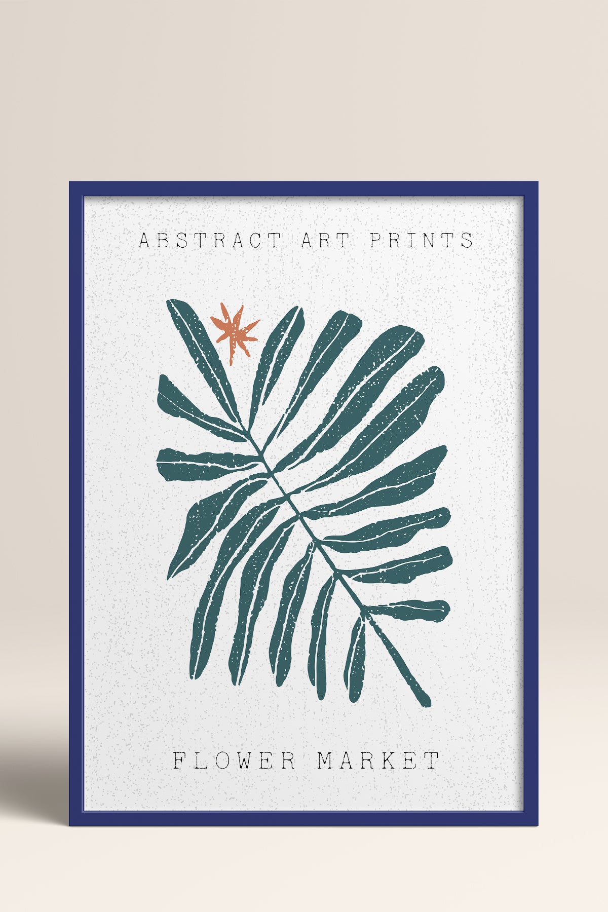 HOMEPACK Ahşap Çerçeveli Tablo Çerçeveli Poster Sanatsal Modern Duvar Dekoru FLOWER-95