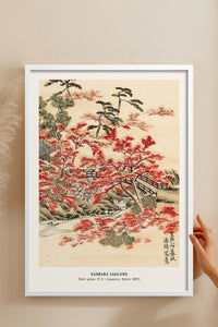 HOMEPACK Ahşap Çerçeveli Tablo Çerçeveli Poster Sanatsal Modern Duvar Dekoru JPN-01