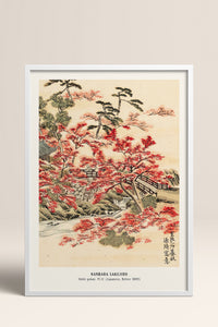 HOMEPACK Ahşap Çerçeveli Tablo Çerçeveli Poster Sanatsal Modern Duvar Dekoru JPN-01