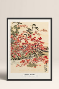 HOMEPACK Ahşap Çerçeveli Tablo Çerçeveli Poster Sanatsal Modern Duvar Dekoru JPN-01