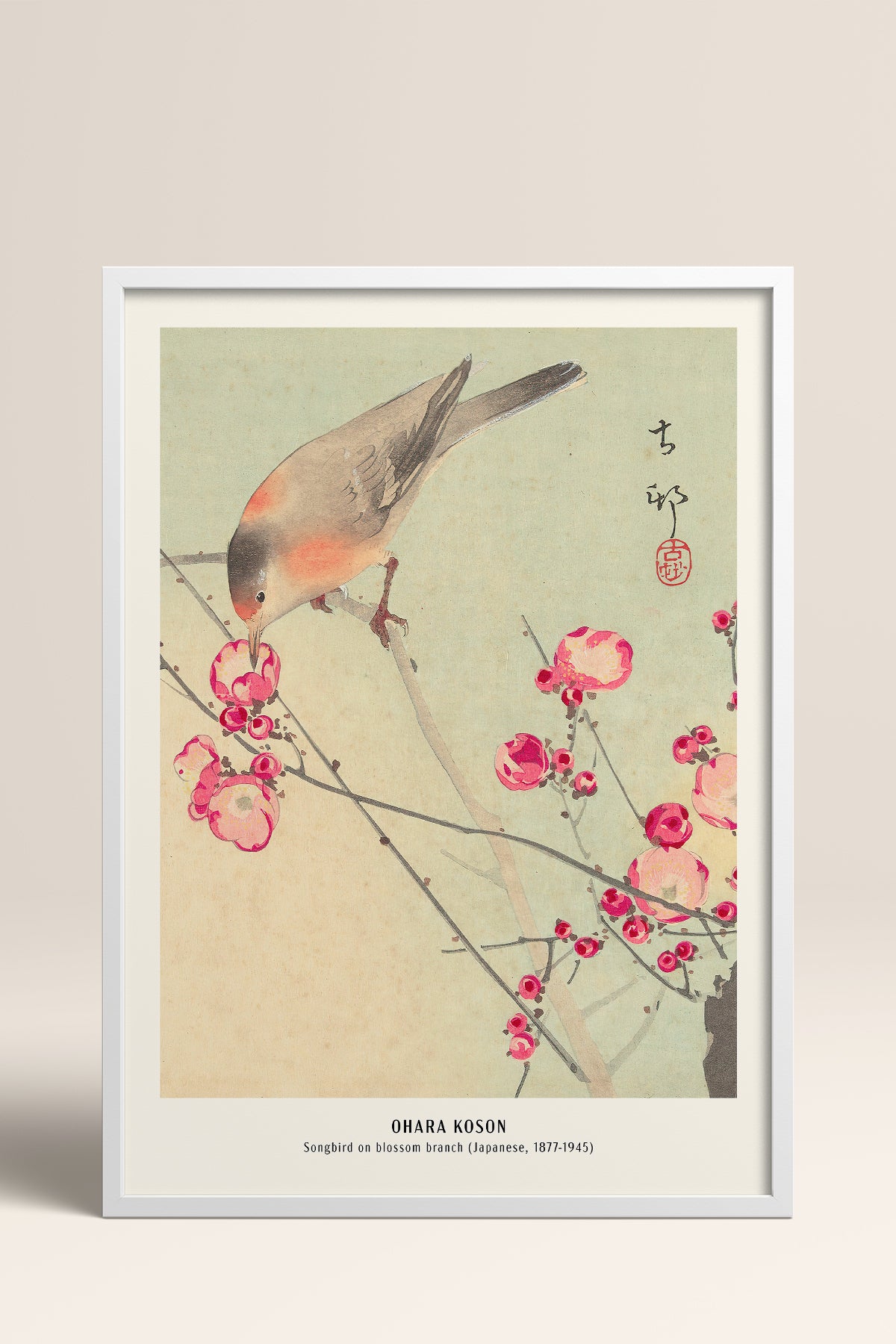 HOMEPACK Ahşap Çerçeveli Tablo Çerçeveli Poster Sanatsal Modern Duvar Dekoru JPN-07