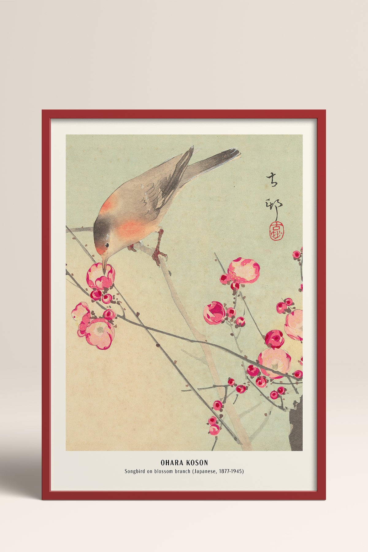 HOMEPACK Ahşap Çerçeveli Tablo Çerçeveli Poster Sanatsal Modern Duvar Dekoru JPN-07