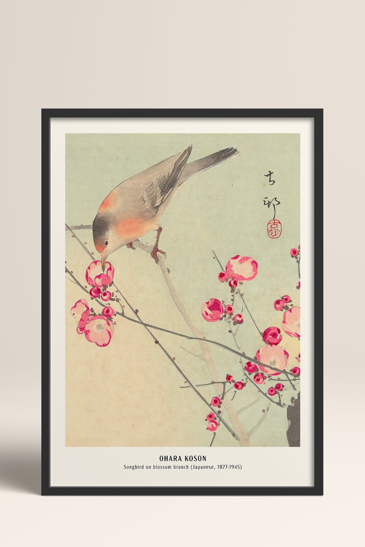 HOMEPACK Ahşap Çerçeveli Tablo Çerçeveli Poster Sanatsal Modern Duvar Dekoru JPN-07