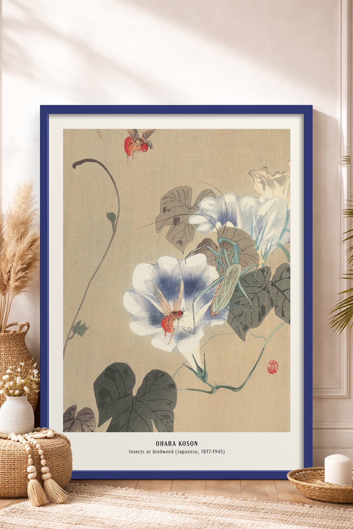 HOMEPACK Ahşap Çerçeveli Tablo Çerçeveli Poster Sanatsal Modern Duvar Dekoru JPN-011