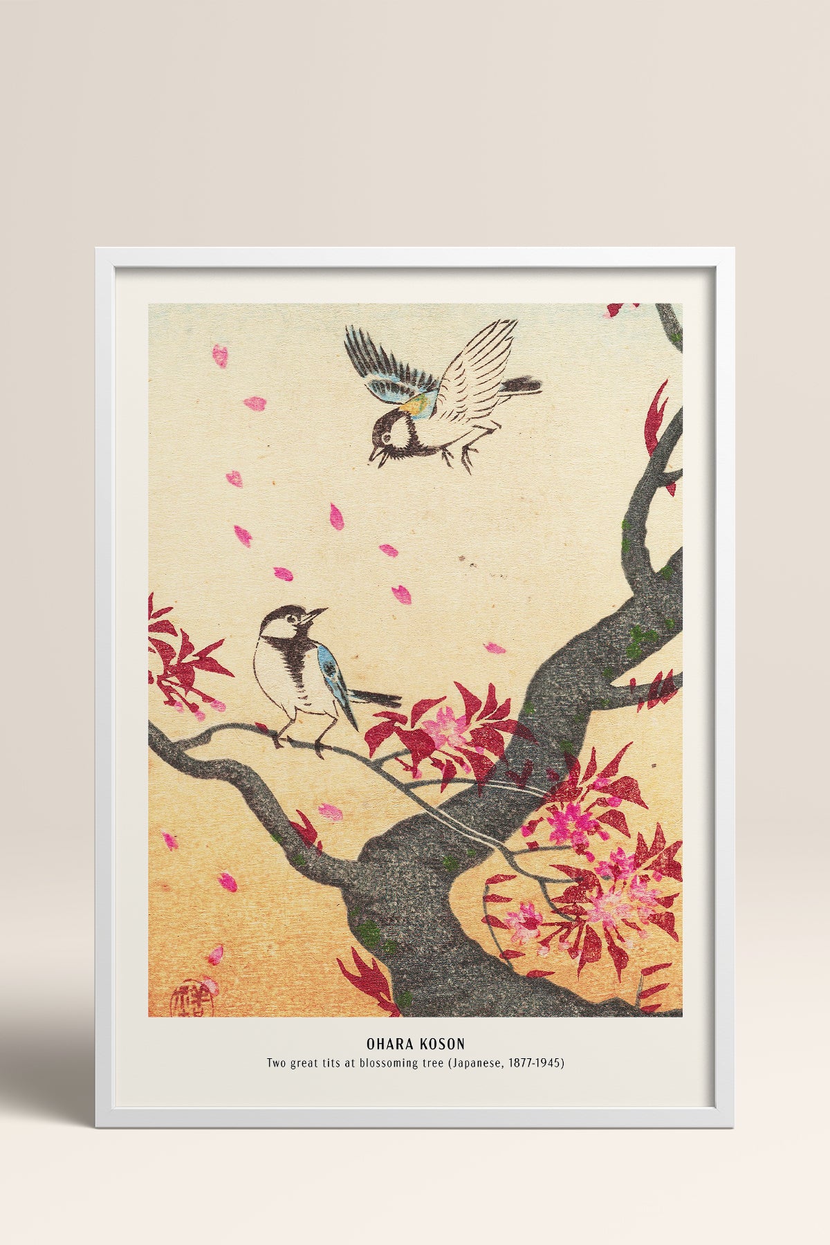 HOMEPACK Ahşap Çerçeveli Tablo Çerçeveli Poster Sanatsal Modern Duvar Dekoru JPN-014