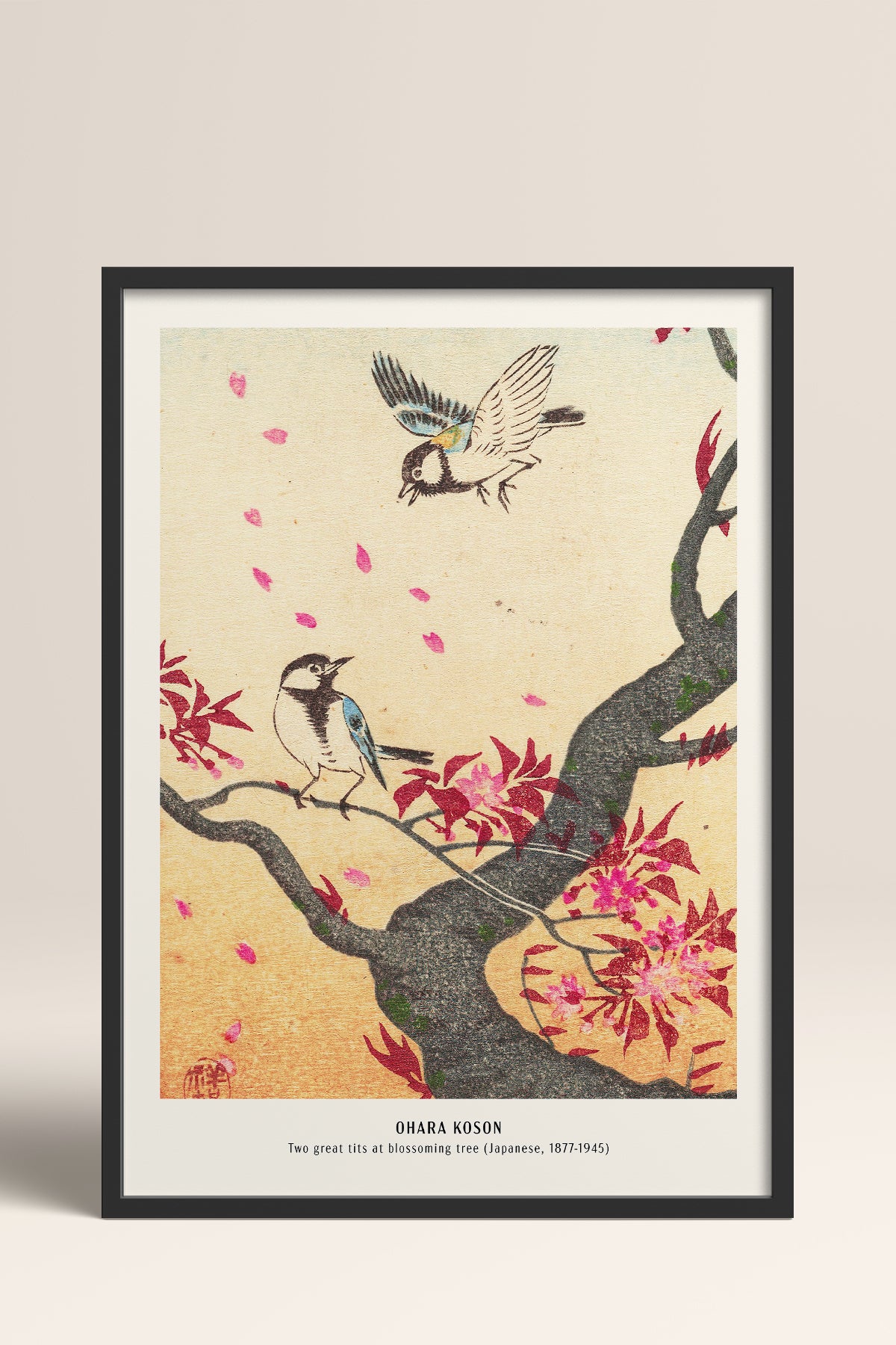HOMEPACK Ahşap Çerçeveli Tablo Çerçeveli Poster Sanatsal Modern Duvar Dekoru JPN-014