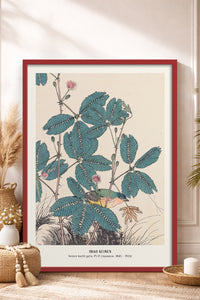 HOMEPACK Ahşap Çerçeveli Tablo Çerçeveli Poster Sanatsal Modern Duvar Dekoru JPN-019