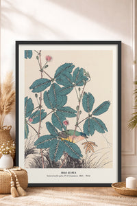 HOMEPACK Ahşap Çerçeveli Tablo Çerçeveli Poster Sanatsal Modern Duvar Dekoru JPN-019
