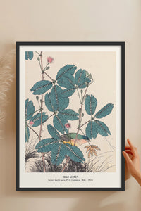 HOMEPACK Ahşap Çerçeveli Tablo Çerçeveli Poster Sanatsal Modern Duvar Dekoru JPN-019