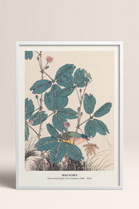 HOMEPACK Ahşap Çerçeveli Tablo Çerçeveli Poster Sanatsal Modern Duvar Dekoru JPN-019