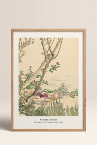 HOMEPACK Ahşap Çerçeveli Tablo Çerçeveli Poster Sanatsal Modern Duvar Dekoru JPN-02
