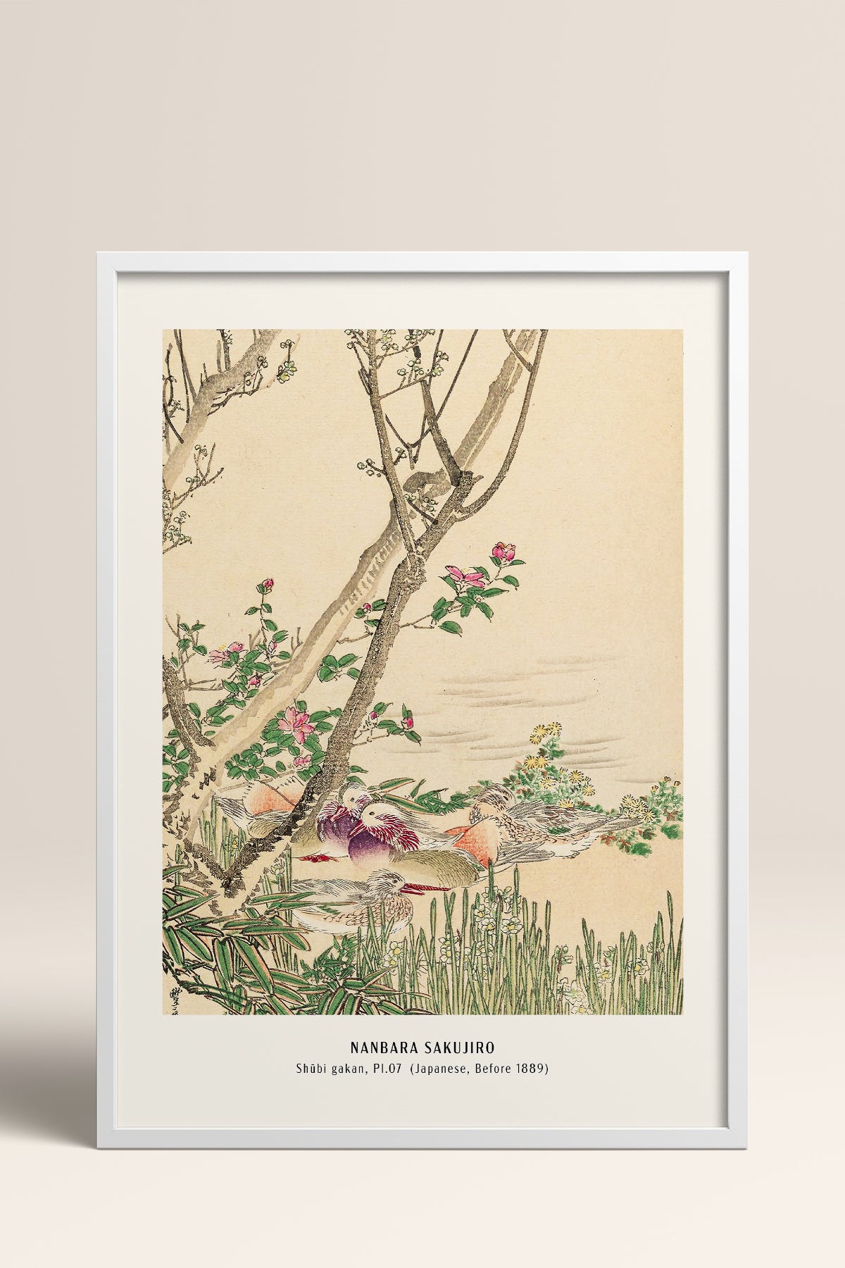 HOMEPACK Ahşap Çerçeveli Tablo Çerçeveli Poster Sanatsal Modern Duvar Dekoru JPN-02