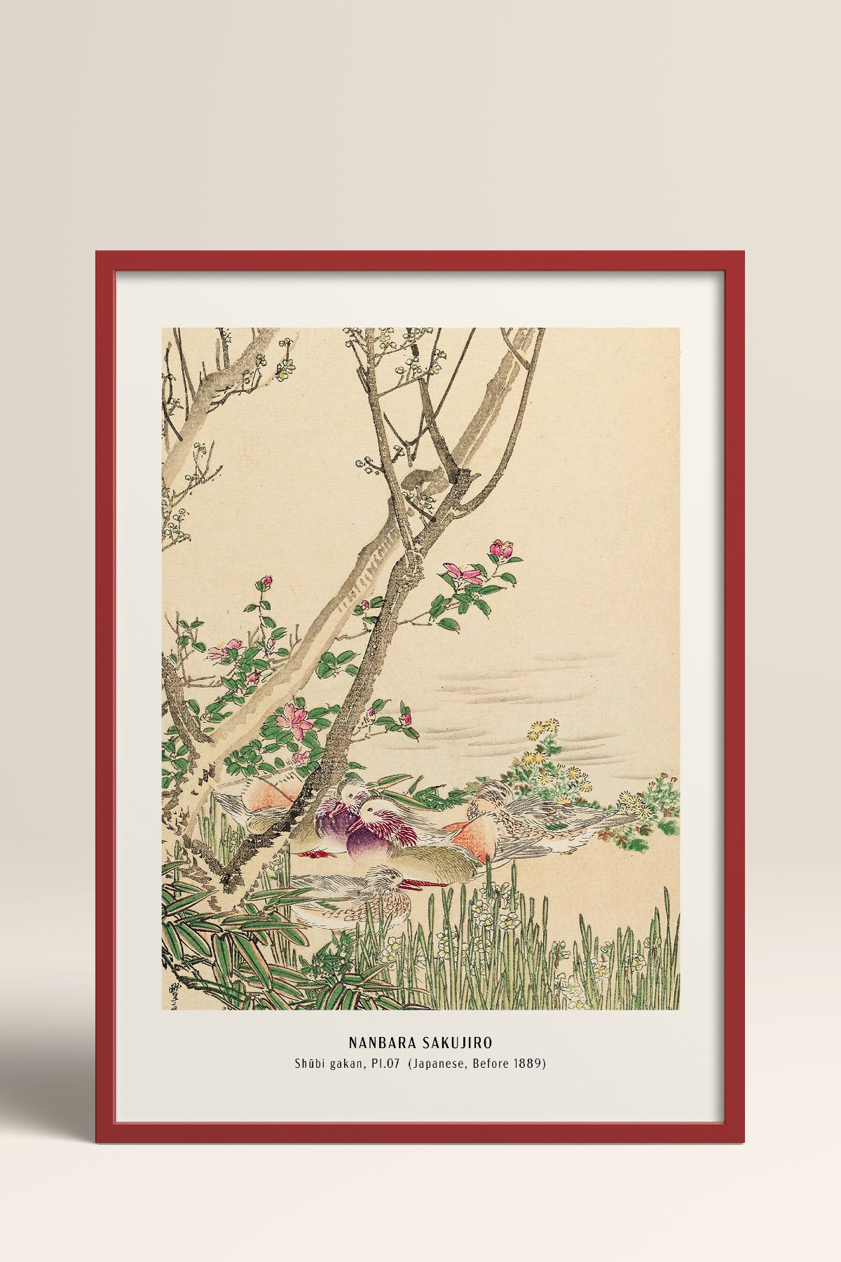 HOMEPACK Ahşap Çerçeveli Tablo Çerçeveli Poster Sanatsal Modern Duvar Dekoru JPN-02