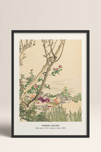 HOMEPACK Ahşap Çerçeveli Tablo Çerçeveli Poster Sanatsal Modern Duvar Dekoru JPN-02
