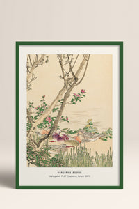 HOMEPACK Ahşap Çerçeveli Tablo Çerçeveli Poster Sanatsal Modern Duvar Dekoru JPN-02