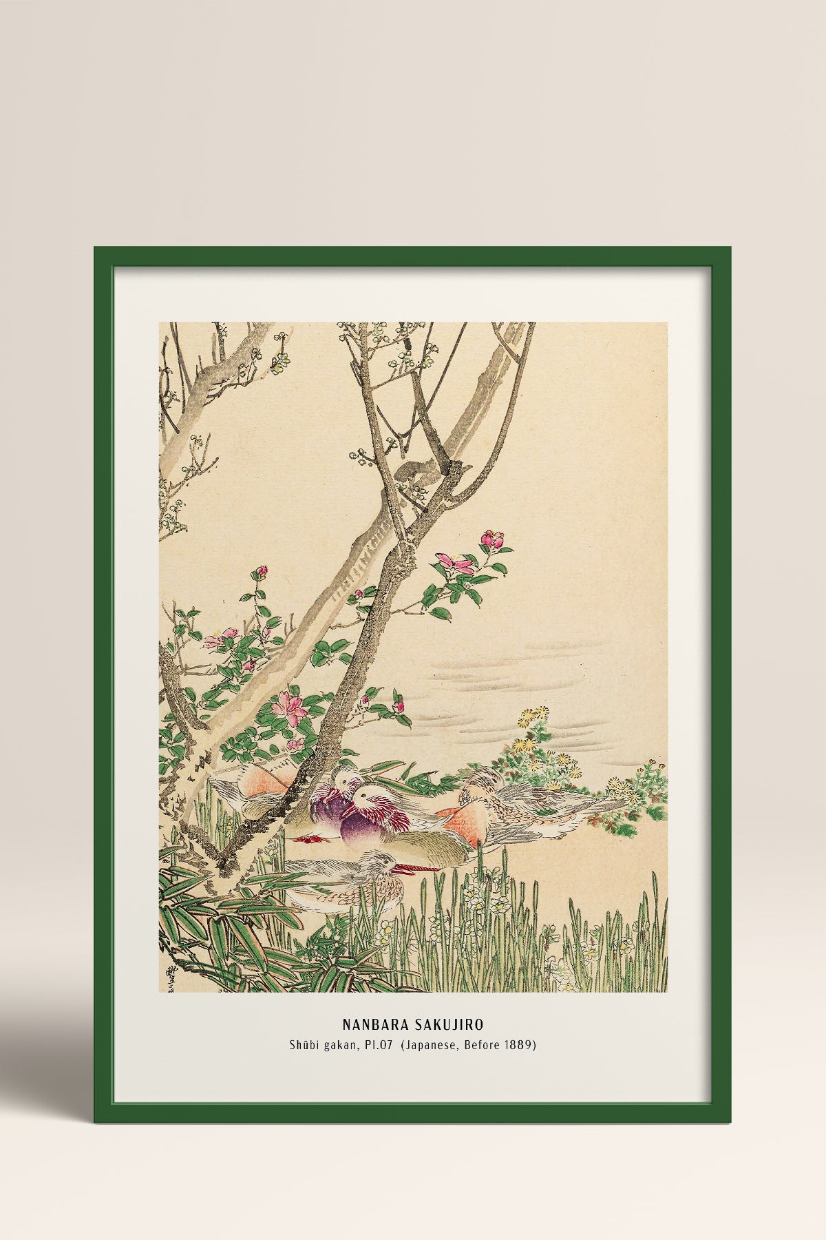 HOMEPACK Ahşap Çerçeveli Tablo Çerçeveli Poster Sanatsal Modern Duvar Dekoru JPN-02