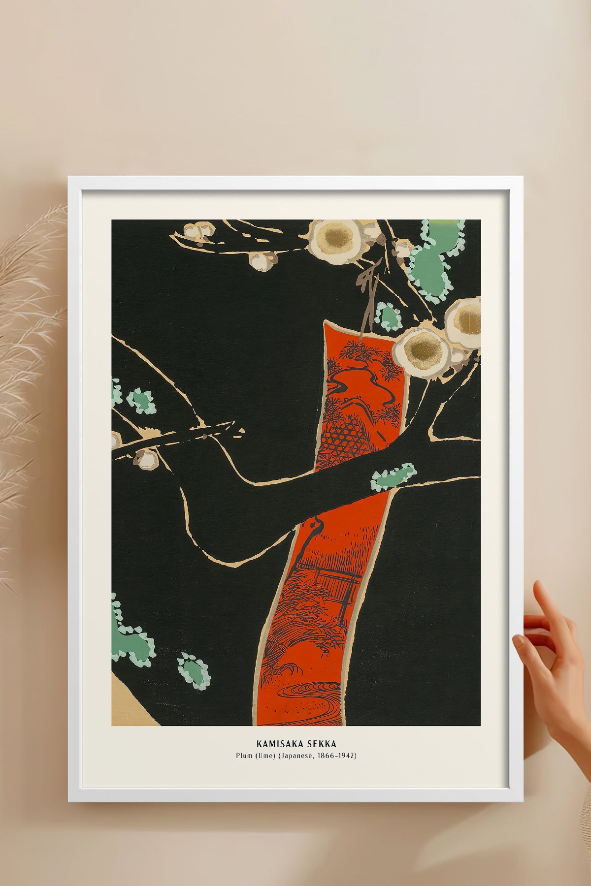 HOMEPACK Ahşap Çerçeveli Tablo Çerçeveli Poster Sanatsal Modern Duvar Dekoru JPN-025