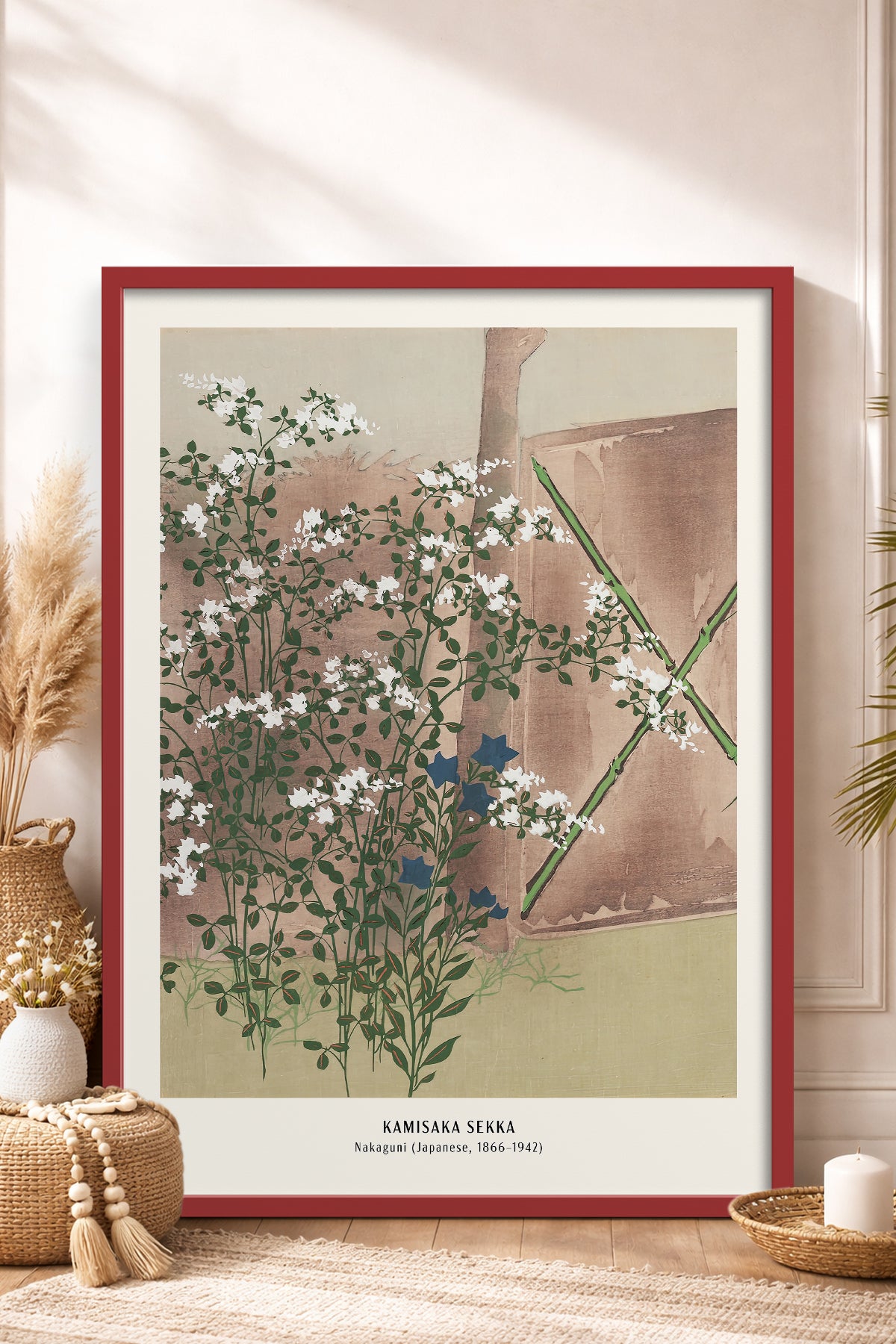 HOMEPACK Ahşap Çerçeveli Tablo Çerçeveli Poster Sanatsal Modern Duvar Dekoru JPN-026