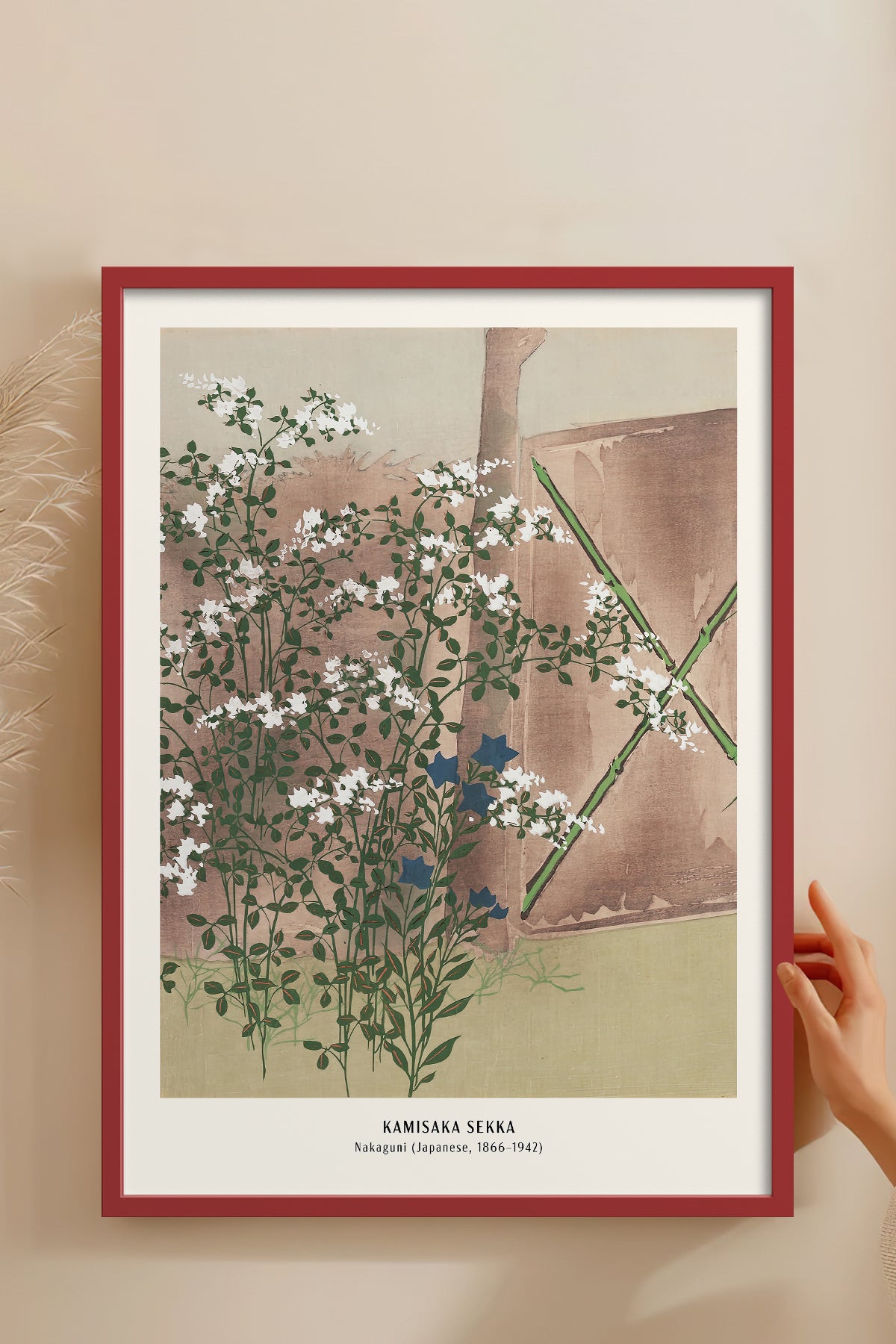 HOMEPACK Ahşap Çerçeveli Tablo Çerçeveli Poster Sanatsal Modern Duvar Dekoru JPN-026