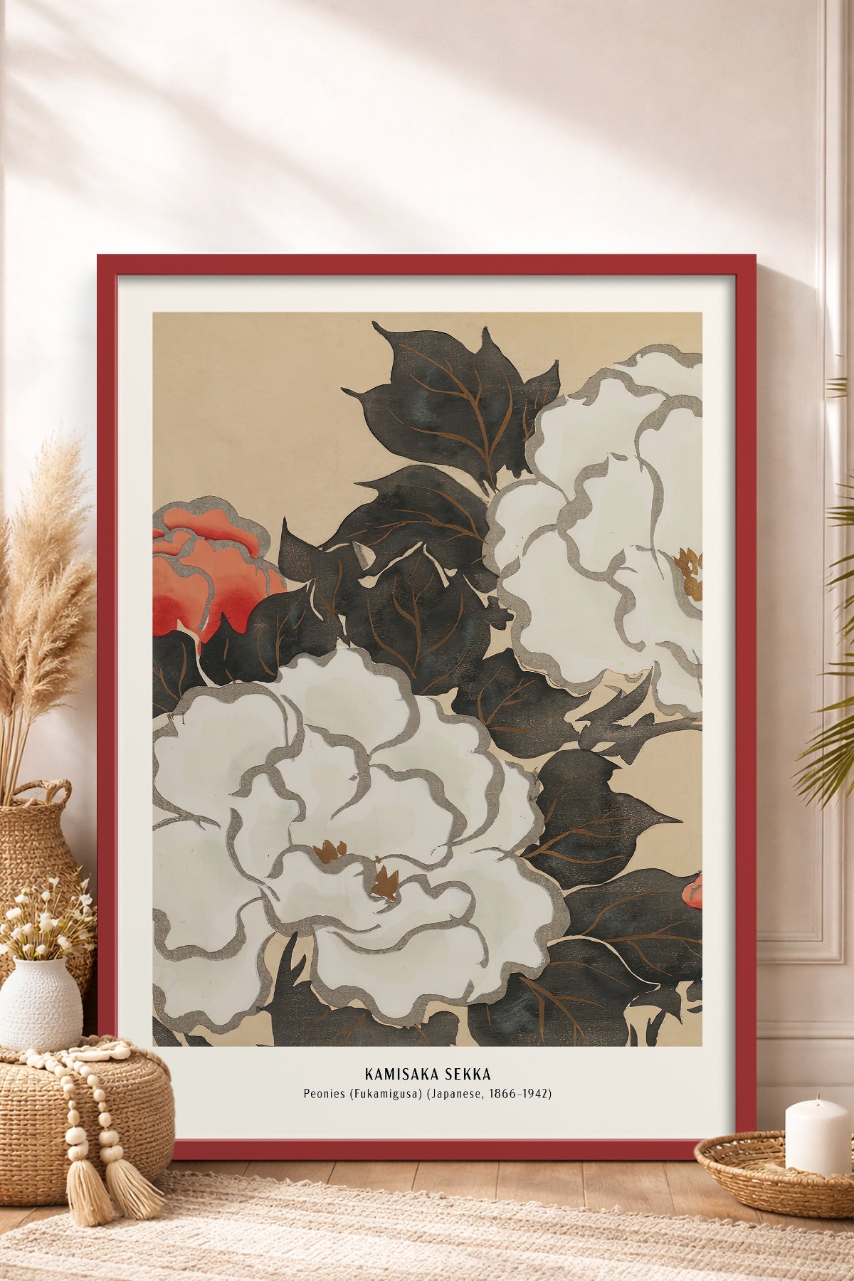 HOMEPACK Ahşap Çerçeveli Tablo Çerçeveli Poster Sanatsal Modern Duvar Dekoru JPN-027