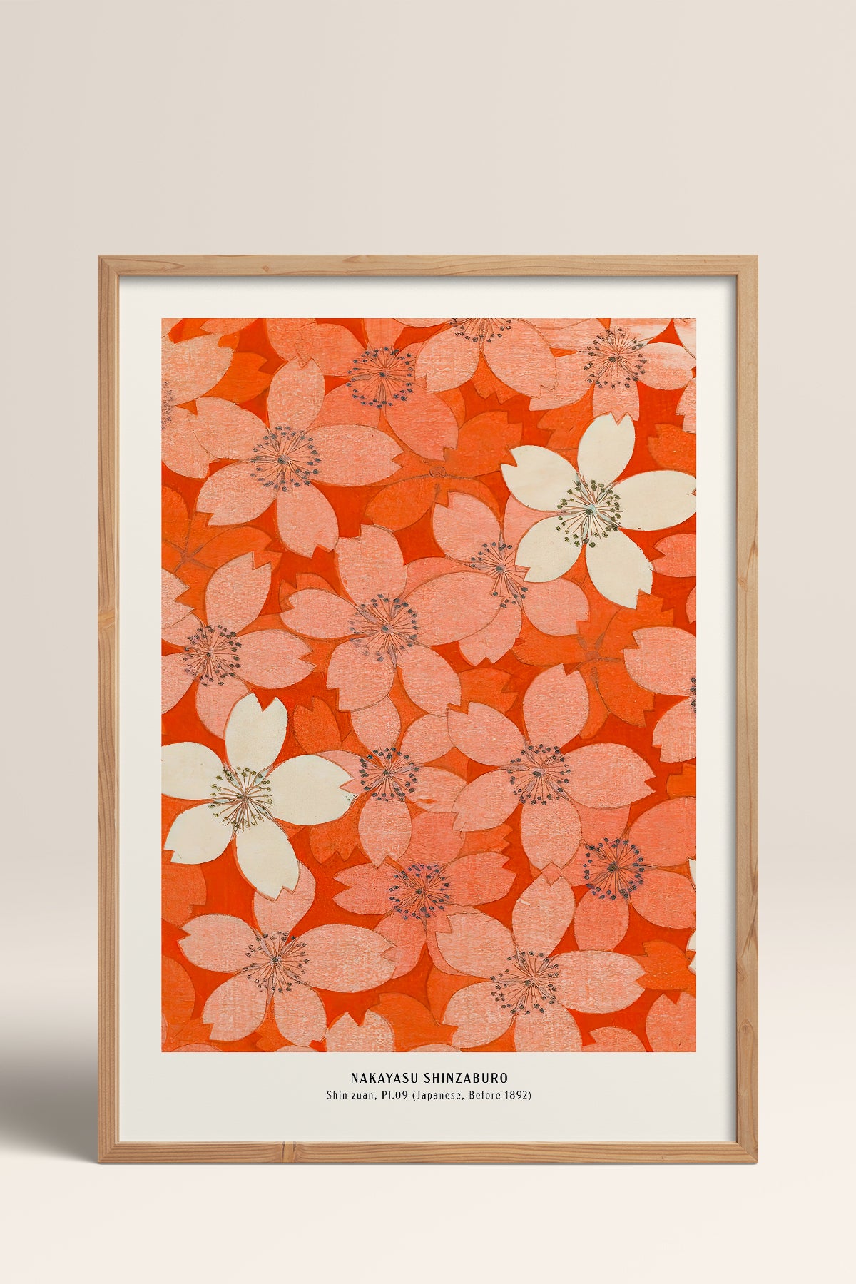 HOMEPACK Ahşap Çerçeveli Tablo Çerçeveli Poster Sanatsal Modern Duvar Dekoru JPN-031