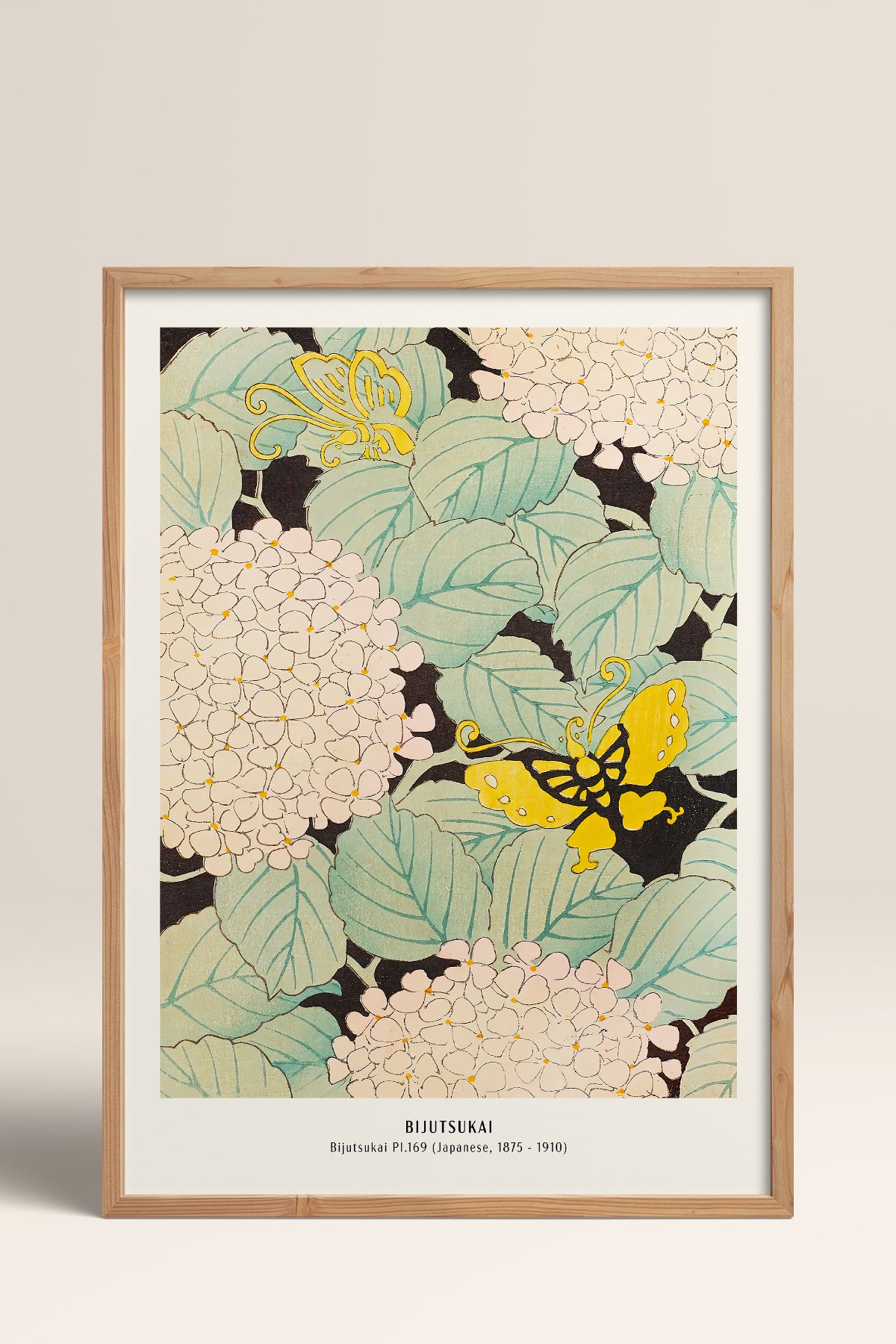 HOMEPACK Ahşap Çerçeveli Tablo Çerçeveli Poster Sanatsal Modern Duvar Dekoru JPN-034