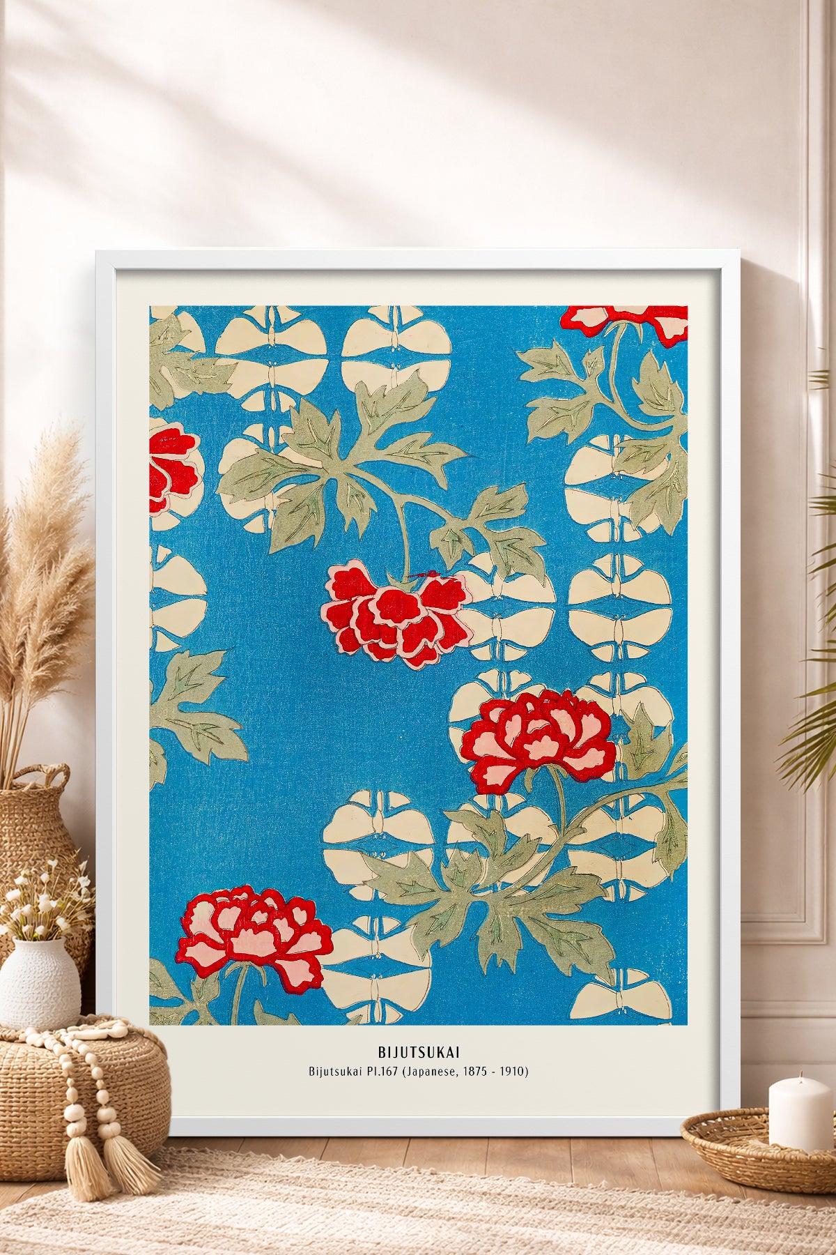 HOMEPACK Ahşap Çerçeveli Tablo Çerçeveli Poster Sanatsal Modern Duvar Dekoru JPN-038