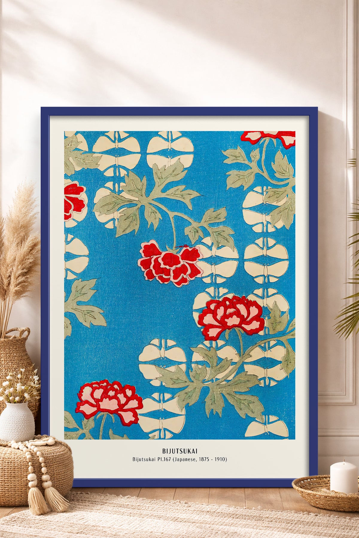 HOMEPACK Ahşap Çerçeveli Tablo Çerçeveli Poster Sanatsal Modern Duvar Dekoru JPN-038