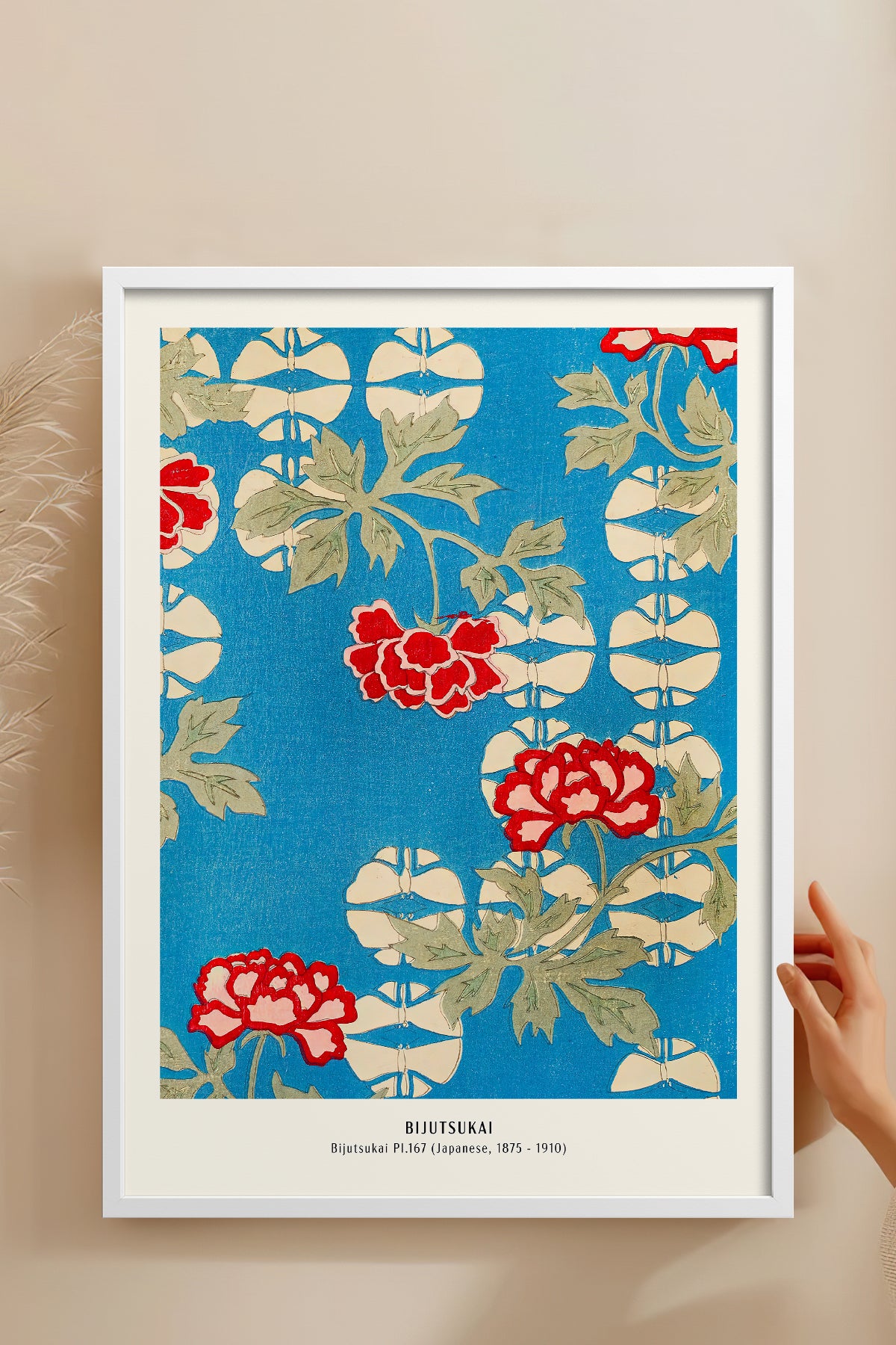 HOMEPACK Ahşap Çerçeveli Tablo Çerçeveli Poster Sanatsal Modern Duvar Dekoru JPN-038