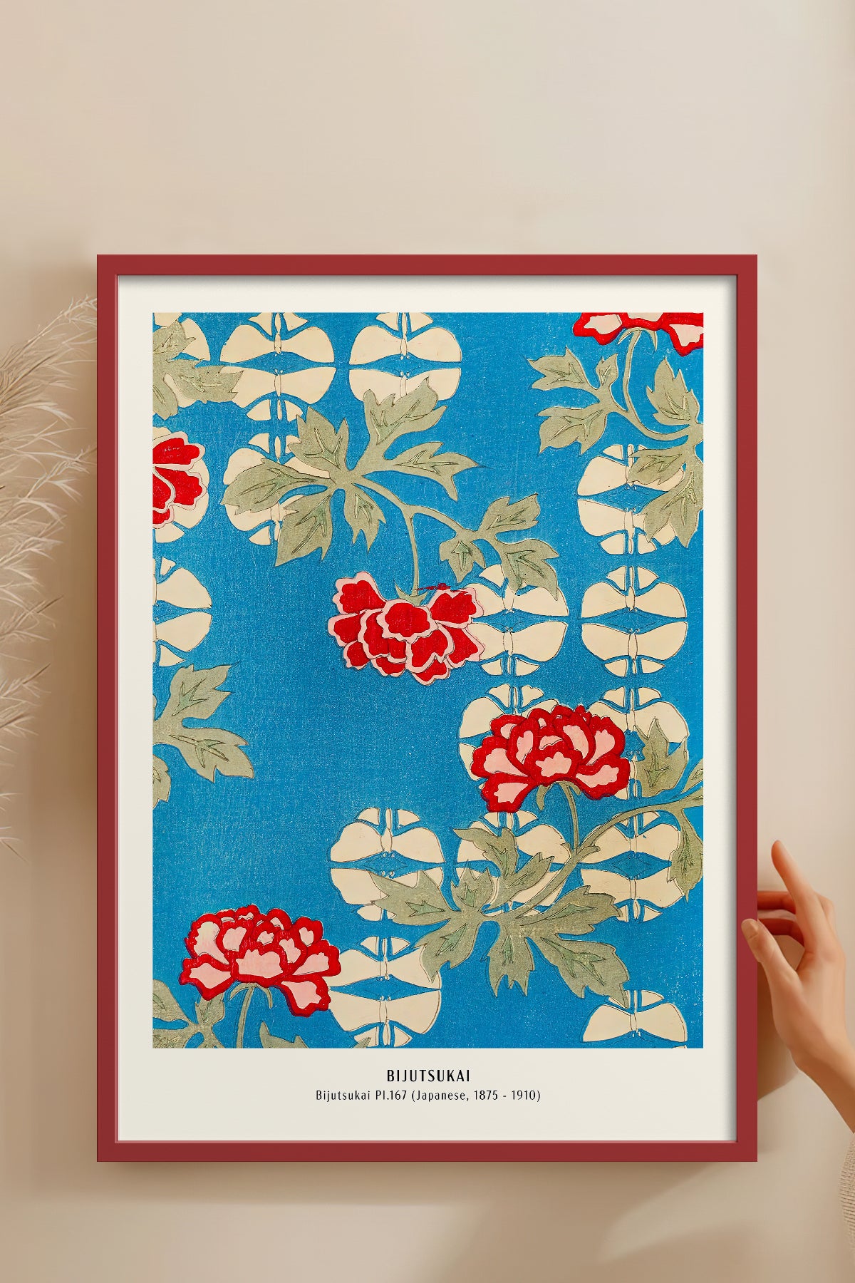HOMEPACK Ahşap Çerçeveli Tablo Çerçeveli Poster Sanatsal Modern Duvar Dekoru JPN-038