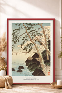 HOMEPACK Ahşap Çerçeveli Tablo Çerçeveli Poster Sanatsal Modern Duvar Dekoru JPN-42