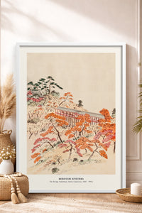 HOMEPACK Ahşap Çerçeveli Tablo Çerçeveli Poster Sanatsal Modern Duvar Dekoru JPN-044