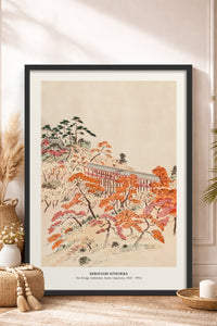 HOMEPACK Ahşap Çerçeveli Tablo Çerçeveli Poster Sanatsal Modern Duvar Dekoru JPN-044
