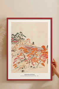 HOMEPACK Ahşap Çerçeveli Tablo Çerçeveli Poster Sanatsal Modern Duvar Dekoru JPN-044