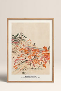 HOMEPACK Ahşap Çerçeveli Tablo Çerçeveli Poster Sanatsal Modern Duvar Dekoru JPN-044