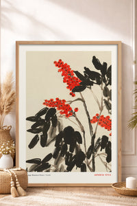 HOMEPACK Ahşap Çerçeveli Tablo Çerçeveli Poster Sanatsal Modern Duvar Dekoru JPN-049