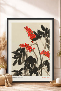 HOMEPACK Ahşap Çerçeveli Tablo Çerçeveli Poster Sanatsal Modern Duvar Dekoru JPN-049