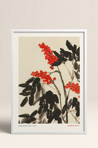 HOMEPACK Ahşap Çerçeveli Tablo Çerçeveli Poster Sanatsal Modern Duvar Dekoru JPN-049