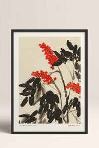 HOMEPACK Ahşap Çerçeveli Tablo Çerçeveli Poster Sanatsal Modern Duvar Dekoru JPN-049