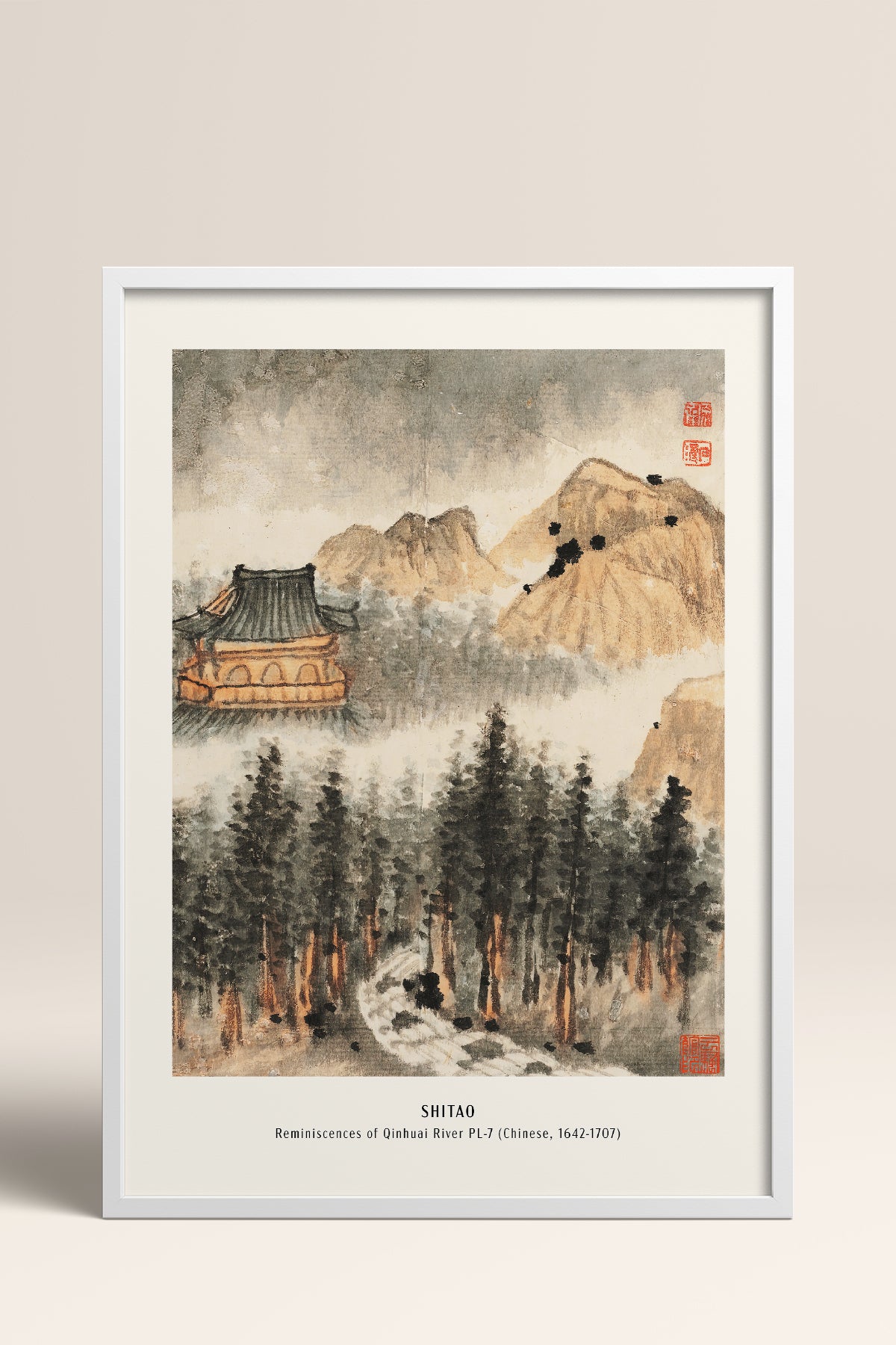 HOMEPACK Ahşap Çerçeveli Tablo Çerçeveli Poster Sanatsal Modern Duvar Dekoru JPN-05
