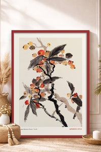 HOMEPACK Ahşap Çerçeveli Tablo Çerçeveli Poster Sanatsal Modern Duvar Dekoru JPN-051